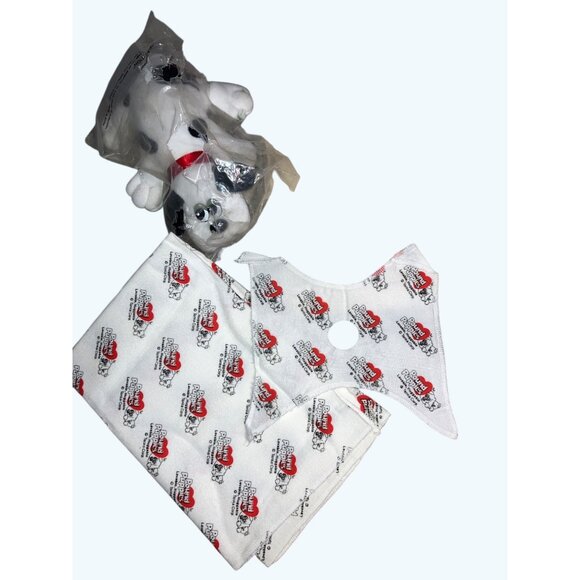 Pound Puppies Plush Toy 1986 Tonka Corp with Diaper and Blanket - Picture 2 of 16